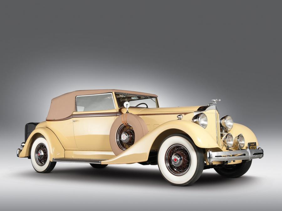  Packard Eight Convertible Victoria 1934 года  (фото 5 из 10)